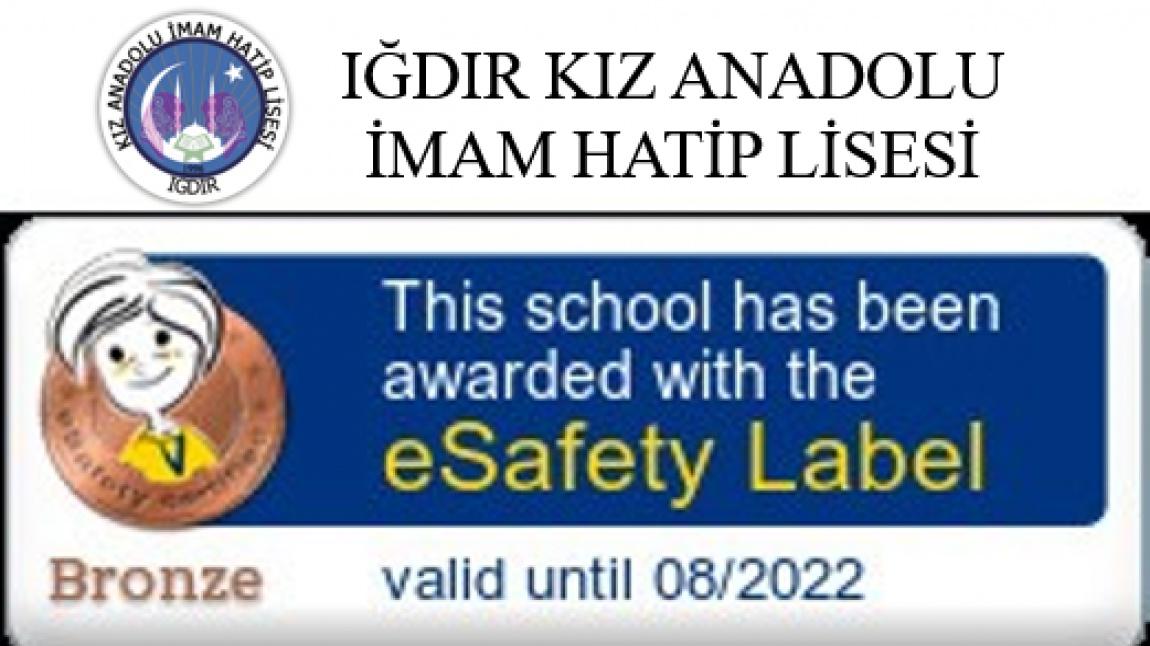 eSafety Label Bronze Güvenli İnternet Etiketi 